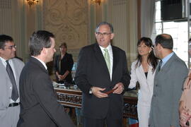 Governador Germano Rigotto em audiência com Ministro Nelson Jobim, presidente do Tribunal Superior Eleitoral (TSE). Autor: Paulo Dias
