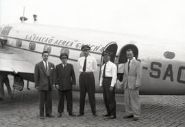 Visita do governador Walter Jobim à cidade de Rio Grande