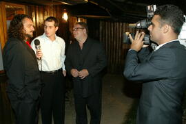 Werner Schunemann em entrevista para a Rede Brasil Sul (RBS TV). Autor: Nabor Goulart
