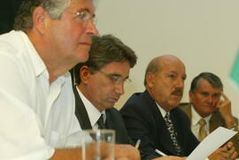 Governador Germano Rigotto em reunião do Conselho de Desenvolvimento e Integração Sul (CONDESUL). Autor: Nabor Goulart