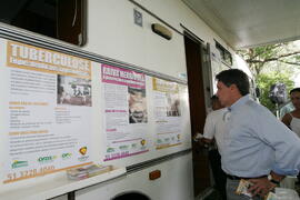 Germano Rigotto participa do lançamento da campanha de Vacinação contra Febre Aftosa em Eldorado do Sul. Autor: Ivan de Andrade