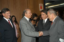 Germano Rigotto na abertura da Orquestra Sinfônica de Porto Alegre (OSPA) com Isaac Karabtchevsky. Autor: Paulo Dias
