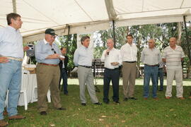 Germano Rigotto participa do lançamento da campanha de Vacinação contra Febre Aftosa em Eldorado do Sul. Autor: Ivan de Andrade