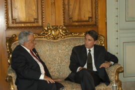 Governador Germano Rigotto recebe Raimundo Tarcísio Delgado. Autor: Paulo Dias