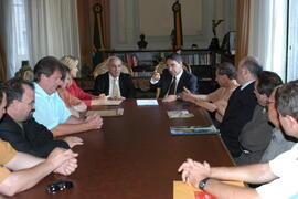 Germano Rigotto recebe deputada Gilda Haack do Vale do Paranhana. Autor: Paulo Dias