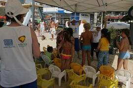 Estação Verão Sesc/Corsan, à beira-mar da praia de Torres, oferece oficinas de reciclagem e literatura voltadas para crianças a partir de 6 anos. Autor: Ivan de Andrade