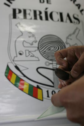 Posto de identificação do Instituto-Geral de Perícias para emissão de carteiras de identidade durante o Operação Verão. Autor: Itamar Aguiar