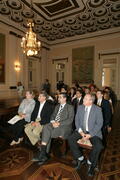 Vice-governador, Antônio Hohlfeldt, participa da entrega do projeto Fala Aí Porto Alegre ao Prefeito de Porto Alegre, José Fogaça. Autor: Ivan de Andrade
