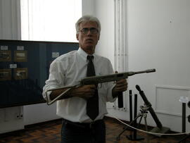 Abertura da exposição de Getúlio Vargas no Memorial do Rio Grande do Sul. Autor: Alfonso Abraham