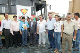 Secretário da Agricultura e Abastecimento, Odacir Klein, e o presidente da Emater, Caio Rocha, participam da abertura oficial da 24ª edição das Feiras do Litoral Norte. Autor: Itamar Aguiar