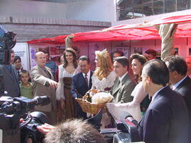 Governador Germano Rigotto na abertura oficial da Festa da Vindima, em Flores da Cunha. Autor: Ivan de Andrade