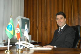 Presidente do Banrisul, Fernando Lemos. Autor: Paulo Dias