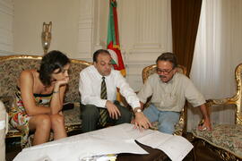 Chefe da Casa Civil, Alberto Oliveira, dia 10/01/2006, horário 10:48. Autor: Ivan de Andrade