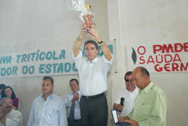 Germano Rigotto inaugura sede da prefeitura de Capão do Cipó. Autor: Jefferson Bernardes