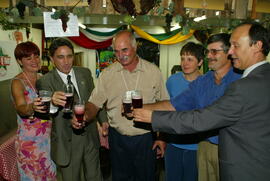 Imagem de Gabinete Germano Rigotto, dia 14/02/2003, horário 20:30. Autor: Nabor Goulart