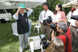 Germano Rigotto participa do lançamento da campanha de Vacinação contra Febre Aftosa em Eldorado do Sul. Autor: Ivan de Andrade