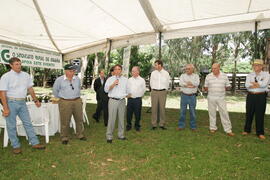Germano Rigotto participa do lançamento da campanha de Vacinação contra Febre Aftosa em Eldorado do Sul. Autor: Ivan de Andrade