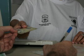 Posto de identificação do Instituto-Geral de Perícias para emissão de carteiras de identidade durante o Operação Verão. Autor: Itamar Aguiar