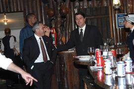 Jantar da minissérie: "A Casa das Sete Mulheres". Autor: Paulo Dias
