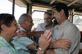 Chefe da Casa Civil, Alberto Oliveira, e governador em exercício, Antônio Hohlfeldt, visitam o XXVII Rodeio Crioulo Nacional de São José dos Ausentes. Autor: Ivan de Andrade
