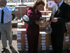 Secretário da Saúde entrega medicamentos para prefeitura de São Leopoldo, Sapucaia e Novo Hamburgo. Autor: Alfonso Abraham