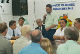 Governador Germano Rigotto, dia 07/02/2003, horário 11:34. Autor: Nabor Goulart