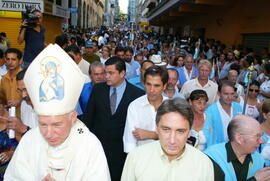 Governador Germano Rigotto durante a 128º Procissão de Nossa Senhora dos Navegantes. Autor: Nabor Goulart