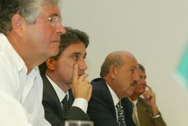 Germano Rigotto em reunião do Conselho de Desenvolvimento e Integração Sul (CODESUL). Autor: Nabor Goulart