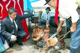 Governador Germano Rigotto em almoço com o Movimento Tradicionalista Gaúcho (MTG). Autor: Nabor Goulart