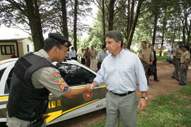 Germano Rigotto participa do lançamento da campanha de Vacinação contra Febre Aftosa em Eldorado do Sul. Autor: Ivan de Andrade