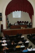 Vice-governador, Antônio Hohlfeldt, durante reunião com delegados da Polícia Civil. Autor: Ivan de Andrade