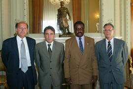 Germano Rigotto recebe o Partido dos Aposentados da Nação (PAN). Autor: Jefferson Bernardes