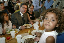 Germano Rigotto na inauguração do Laboratório de Tecnologia do Instituto de Ciências Exatas e Tecnológicas da Feevale. Autor: Nabor Goulart