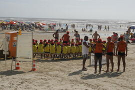 Operação Golfinho da Brigada Militar desenvolve programa Salva-vidas Mirim e Master em praias do Litoral Norte. Autor: Itamar Aguiar