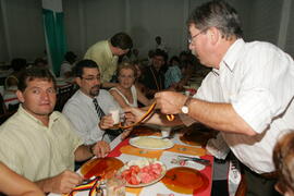 Governador em exercício, Antônio Hohlfeldt, participa do Baile da Saudade, evento integrante do Kerb in Ivoti. Autor: Ivan de Andrade