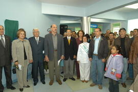 Abertura oficial da Campanha Nacional de Vacinação do Idoso 2003, durante inauguração da Unidade Básica de Saúde Cohab Santa Rita, em Guaíba. Autor: Paulo Dias