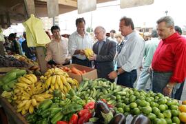 Secretário da Agricultura e Abastecimento, Odacir Klein, e o presidente da Emater, Caio Rocha, participam da abertura oficial da 24ª edição das Feiras do Litoral Norte. Autor: Itamar Aguiar