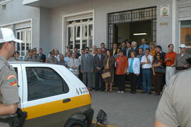 Vice-Governador, Antônio Hohlfeldt participa de cerimônia de entrega de viaturas para a BPM de Camaquã. Autor: Ivan de Andrade