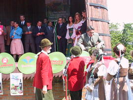 Germano Rigotto na abertura oficial da Festa da Vindima em Flores da Cunha. Autor: Ivan de Andrade