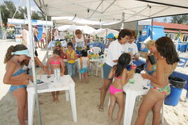 Estação Verão Sesc/Corsan, à beira-mar da praia de Torres, oferece oficinas de reciclagem e literatura voltadas para crianças a partir de 6 anos. Autor: Ivan de Andrade