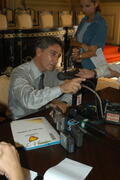 Entrevista coletiva com o governador. Autor: Paulo Dias
