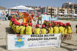 Operação Golfinho da Brigada Militar desenvolve programa Salva-vidas Mirim e Master em praias do Litoral Norte. Autor: Itamar Aguiar