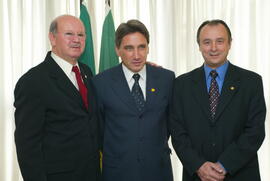 Governador Germano Rigotto, dia 13/03/2003, horário 08:43. Autor: Nabor Goulart