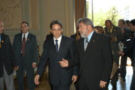 Germano Rigotto participa da solenidade em comemoração aos 50 anos da Casa Militar. Autor: Paulo Dias