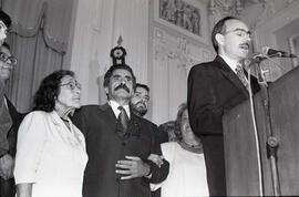 Posse do governador do estado Olívio Dutra no Palácio Piratini