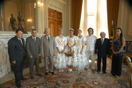Prefeitura de Terra de Areia com comitiva japonesa no Palácio Piratini. Autor: Paulo Dias