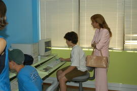 Primeira-dama Cláudia Rigotto visita Instituto do Câncer Infantil. Autor: Paulo Dias