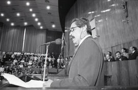 Posse do governador do estado Olívio Dutra na Assembleia Legislativa do Rio Grande do Sul