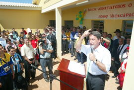 Germano Rigotto durante a inauguração da Cervejaria Colônia. Autor: Jefferson Bernardes