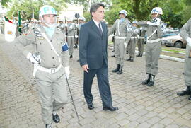 Governador Germano Rigotto, dia 02/01/2003, horário 08:15. Autor: Nabor Goulart